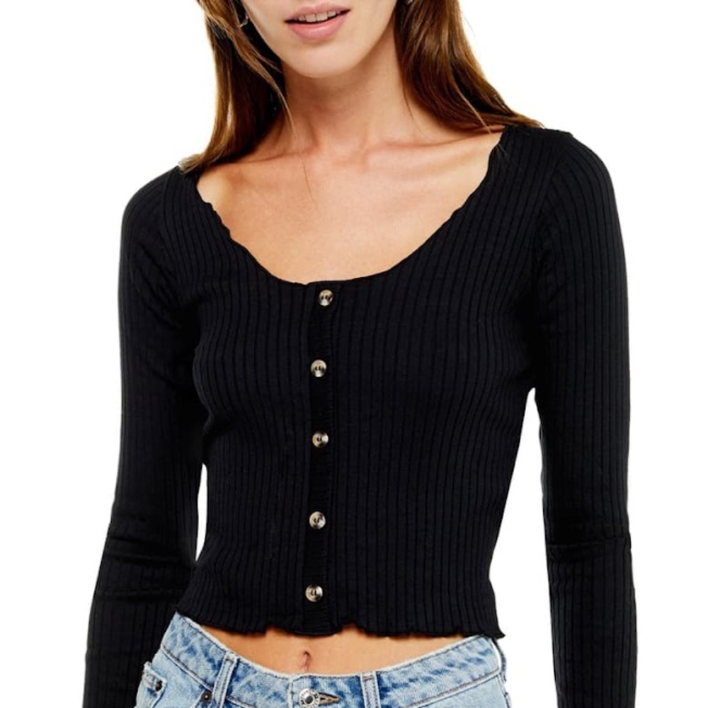 Topshop long sleeve top